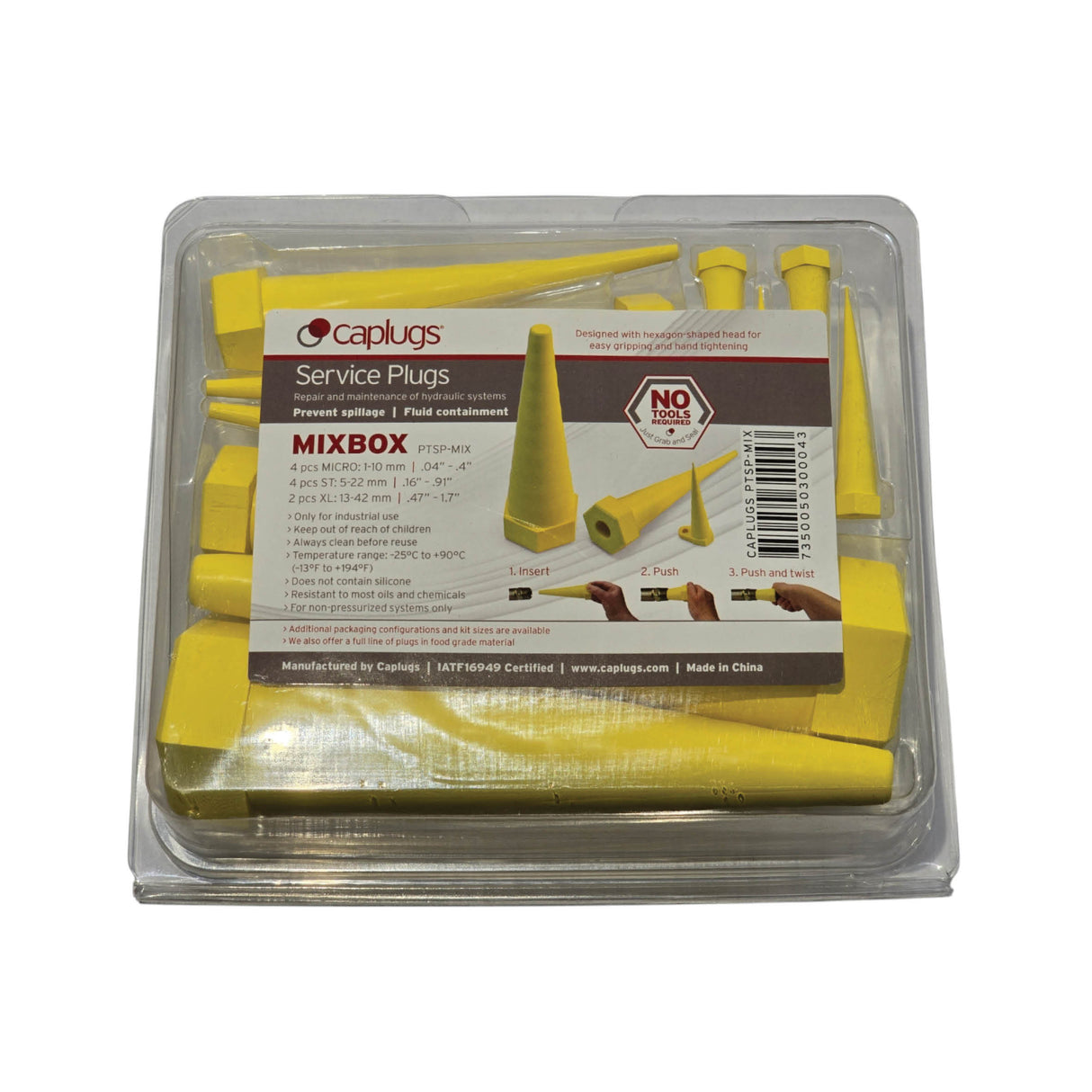 Hose Service Plug Mixed Pack (10 Piece Set)