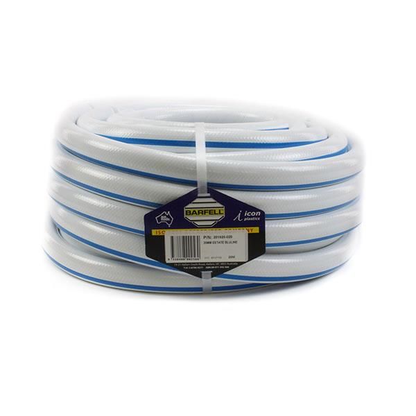 PVC White Washdown Hose - Estate Bluline