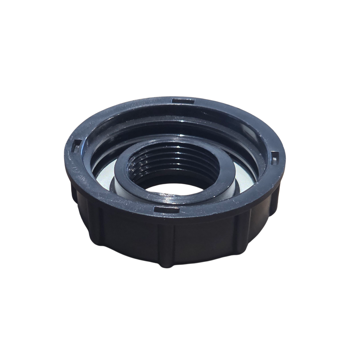 1000L IBC Adaptor – S60x6 to BSP or Camlock (Polypropylene)