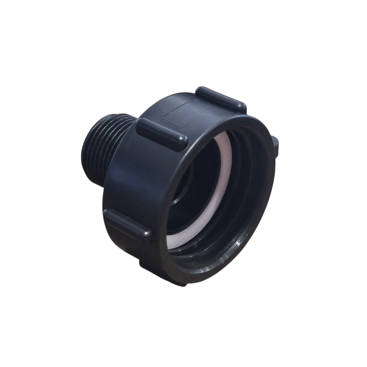 1000L IBC Adaptor – S60x6 to BSP or Camlock (Polypropylene)