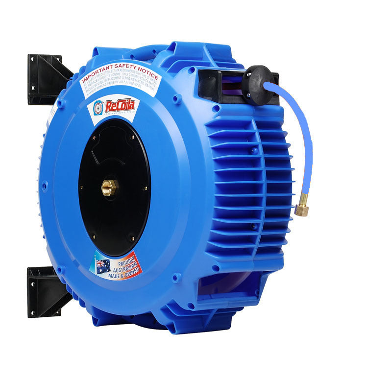 Recoila GEN III Retractable Hose Reels – Air, Water, Hot Washdown, Garden & More