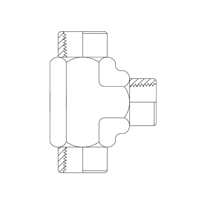 A7B - BSPP FIXED FEMALE TEE