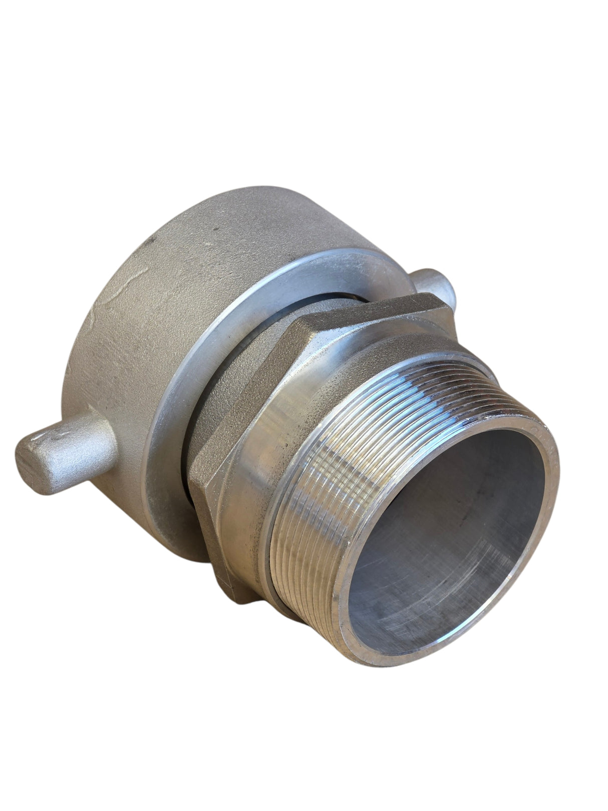 Forged Aluminium MFB Female x BSPT Male Swivel Hydrant Adaptor