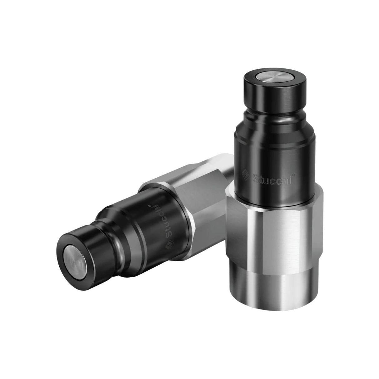Stucchi APM Flat Face Male Coupler Connect Under Pressure (ISO 16028)