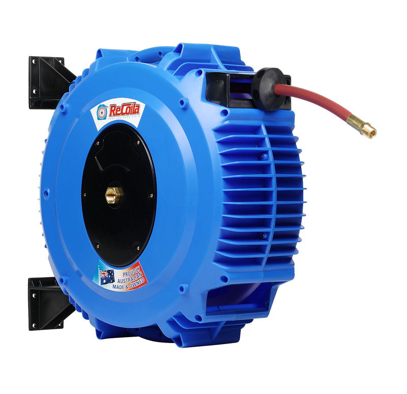 Recoila GEN III Retractable Hose Reels – Air, Water, Hot Washdown, Garden & More