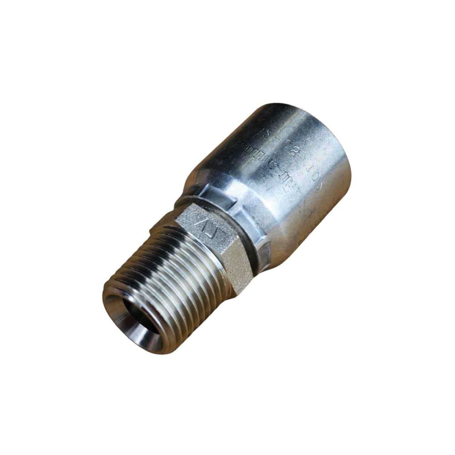 B2-BTM BSPT Male One-Piece Crimp Fitting