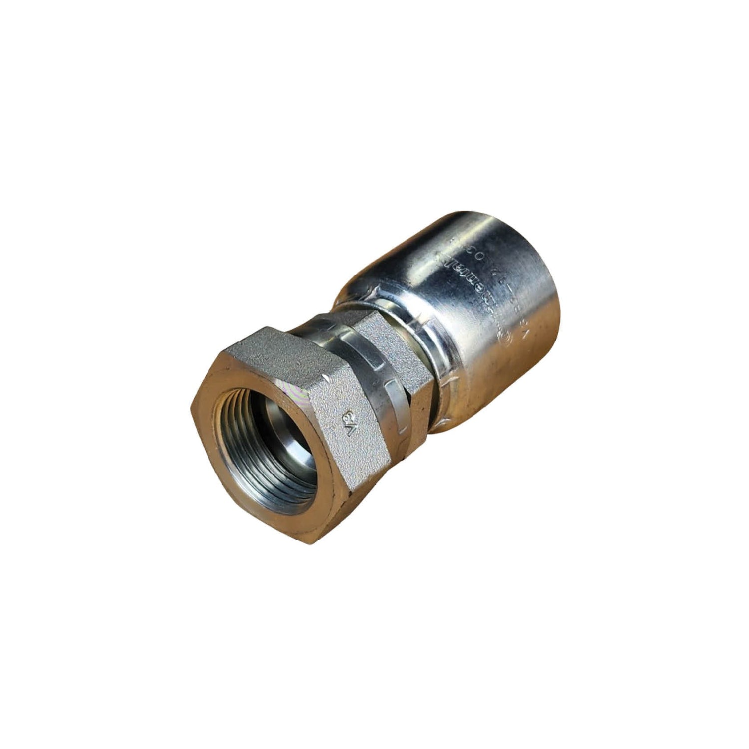 B2-JSFX JIS (BSP) Female Swivel One-Piece Crimp Fitting