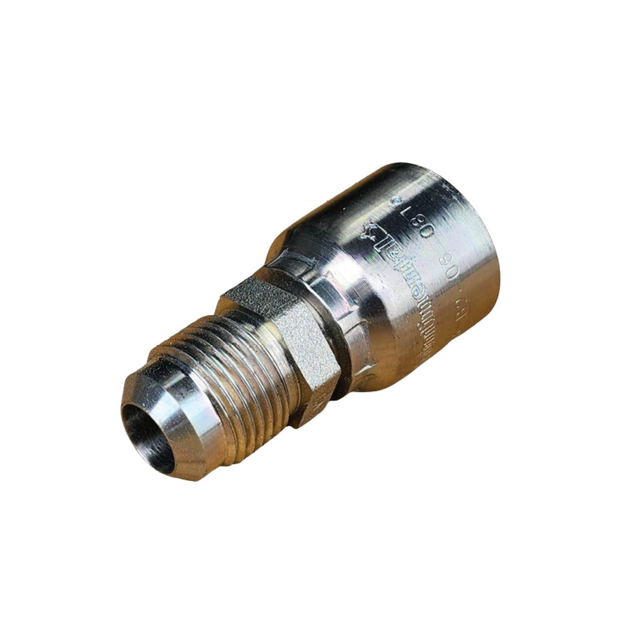 B2-SFM SAE 45° Flare Male One-Piece Crimp Fitting