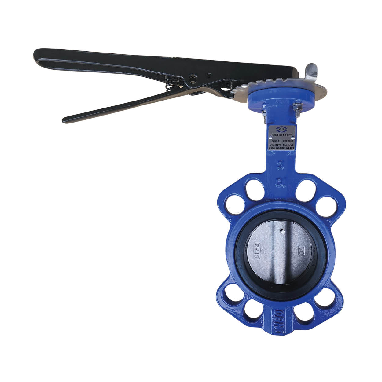 BUTTERFLY VALVE CAST IRON WAFER - ARITA - LEVER OPERATED