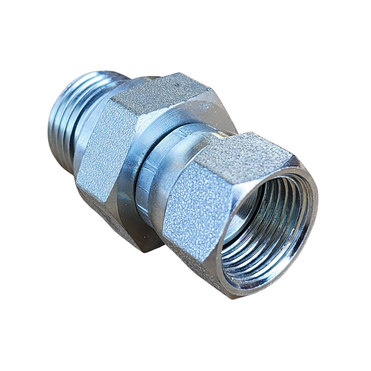 BSP Parallel Male to JIC Female Swivel Hydraulic Adaptors