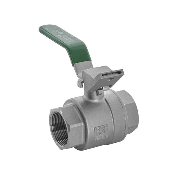 Dual Approved Ball Valve 316 Stainless Steel Lockable FI x FI | Watermark & AGA Approved