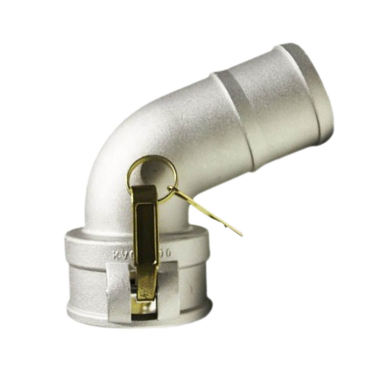 Aluminium Camlock Type BC - Female Camlock x Hose Shank (68 Degree Elbow)