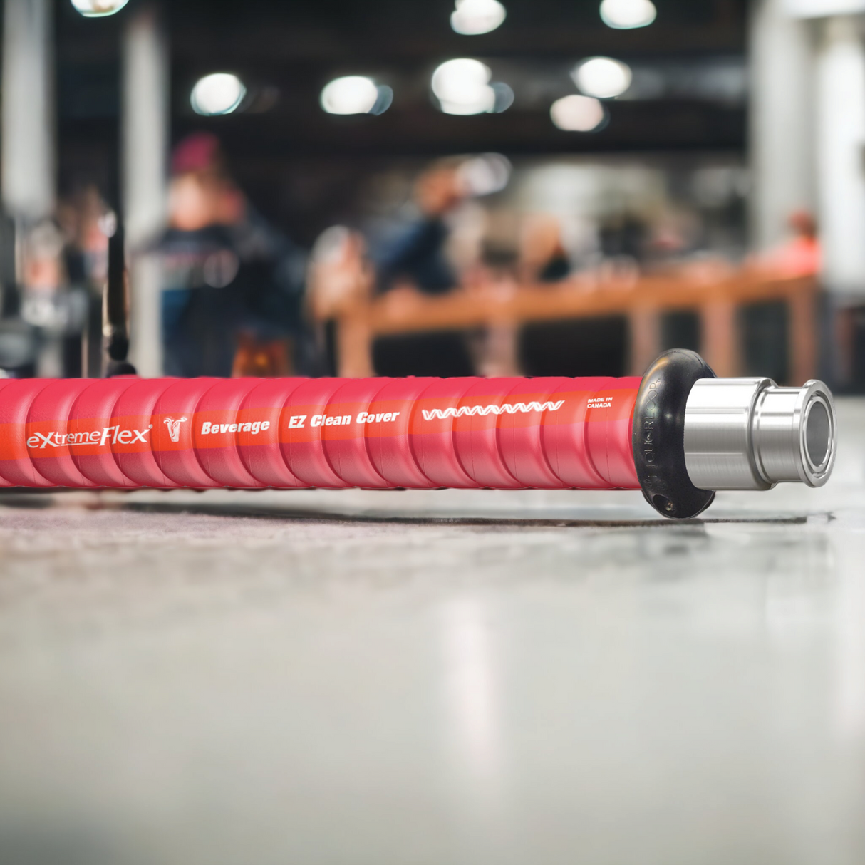 Continental ExtremeFlex™ Beverage EZ Glide Hose Assembly – Tri Clamp Ends