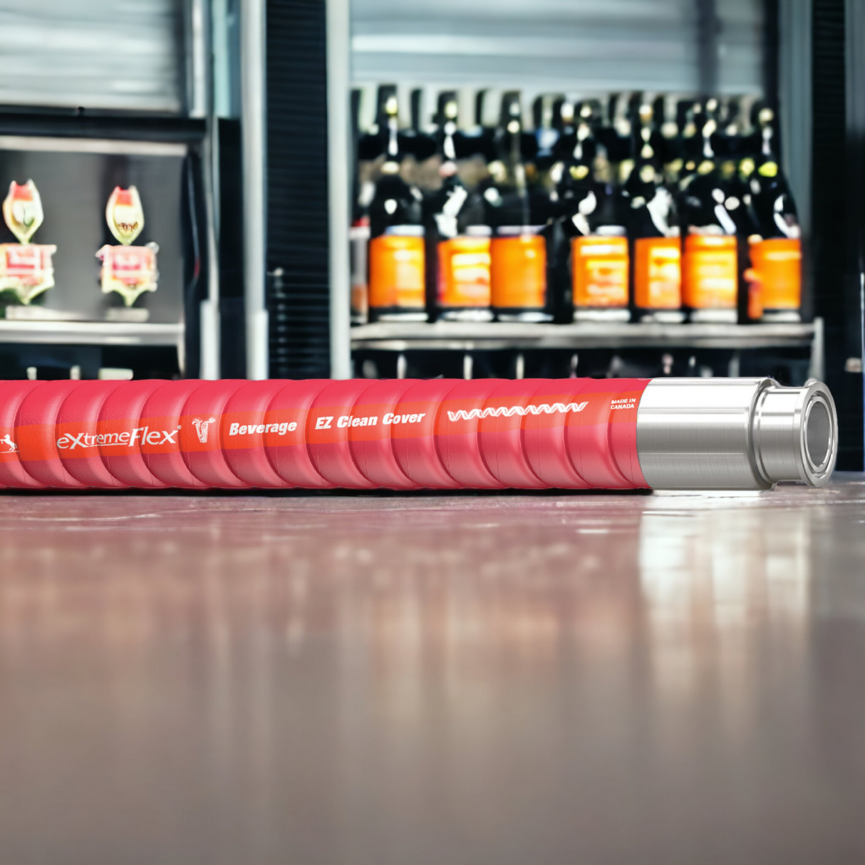 Continental ExtremeFlex™ Beverage EZ Glide Hose Assembly – Tri Clamp Ends