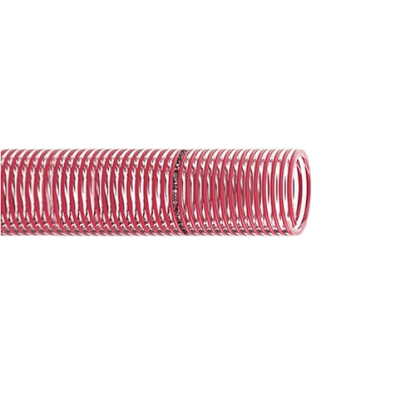 Barfell Clear/Red Wine Transfer Hose | Food Grade Suction/Discharge