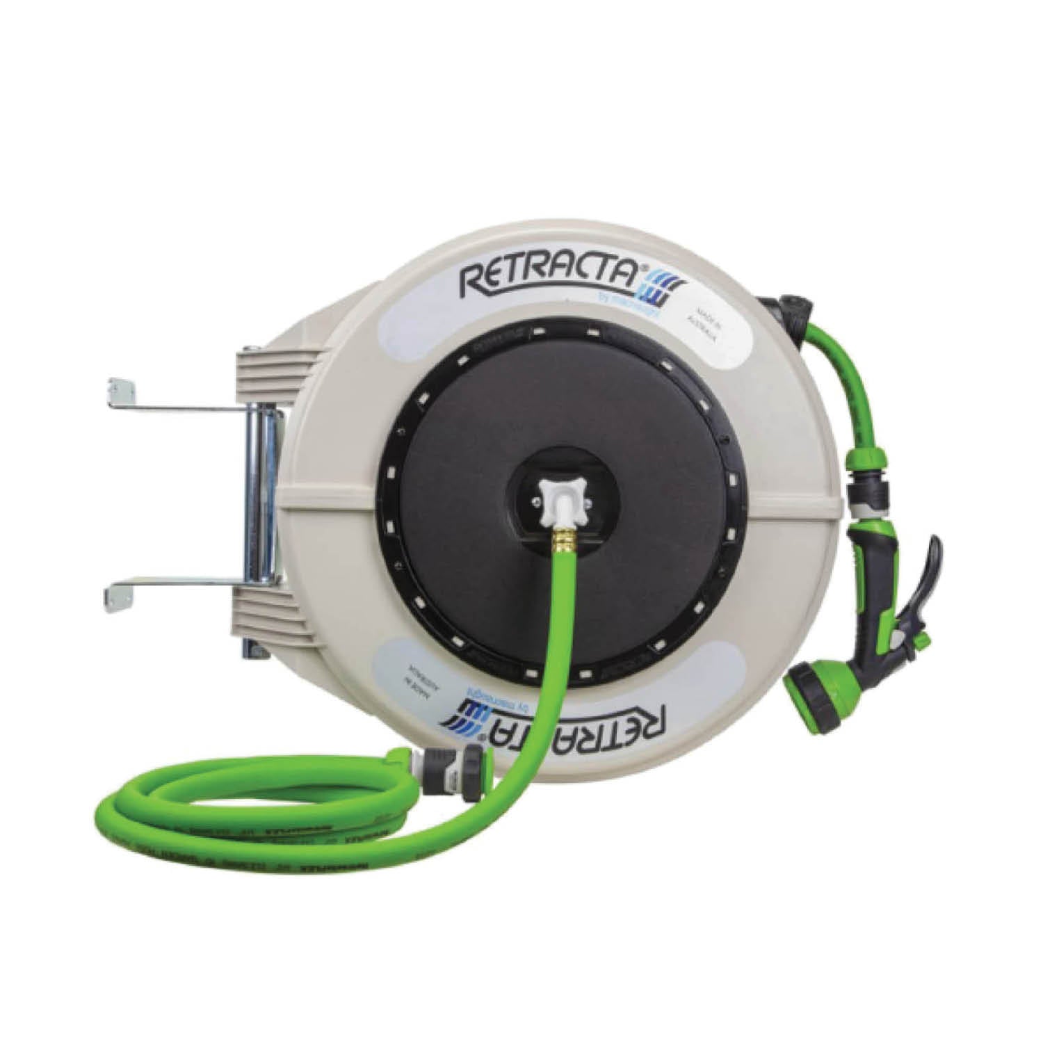 Retracta R3 Garden Hose Reel – 18m or 25m (Various Case Colours)