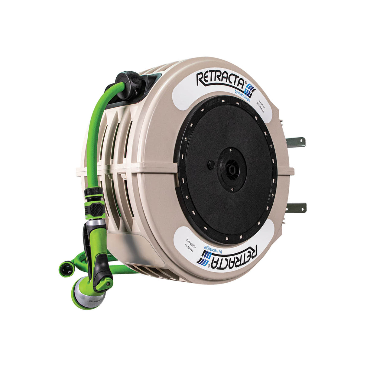 Retracta R3 Garden Hose Reel – 18m or 25m (Various Case Colours)