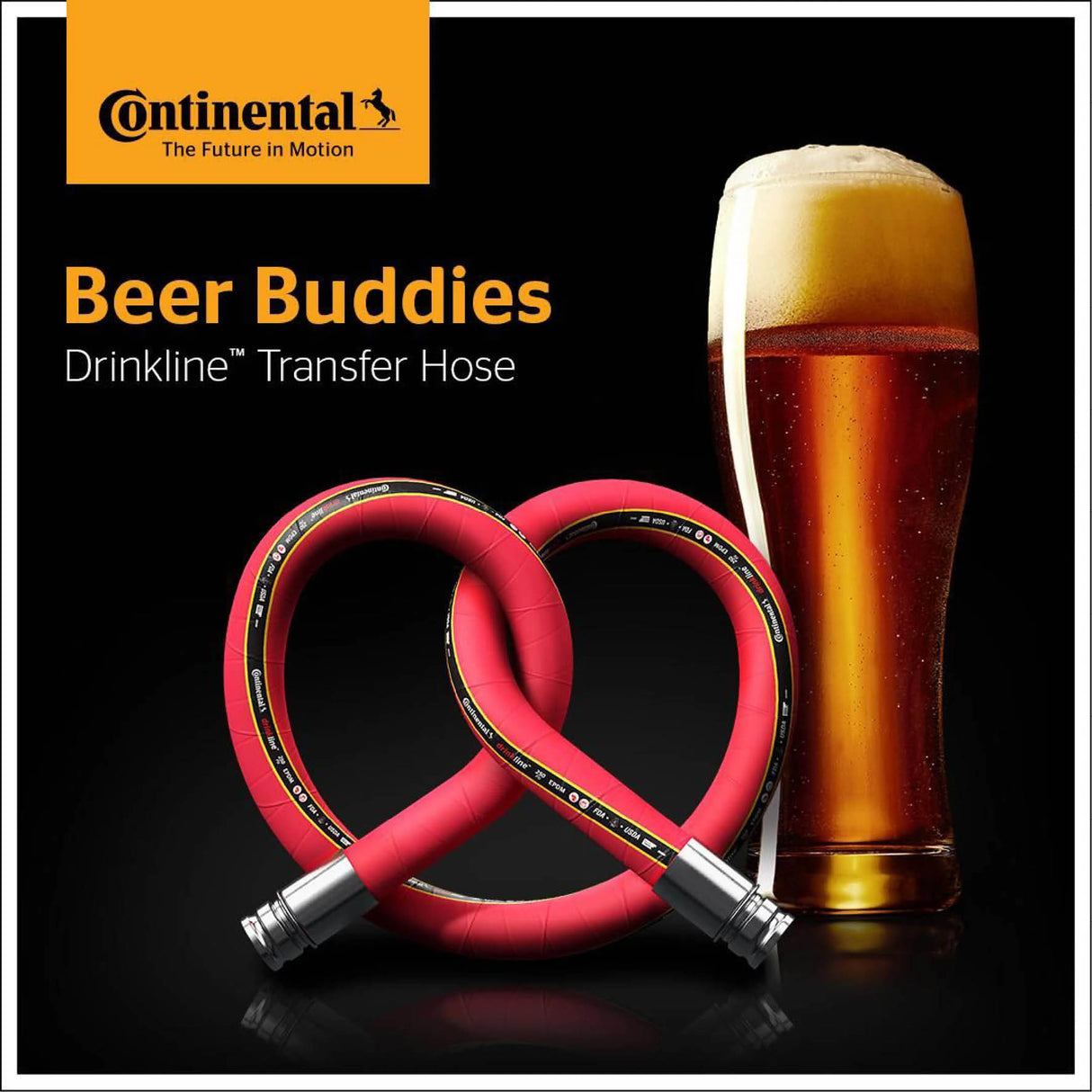 Continental Drinkline™ EPDM Brewery Hose