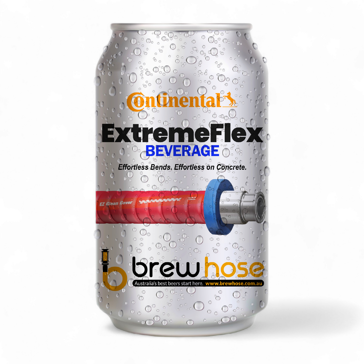 Continental ExtremeFlex™ Beverage EZ Glide Hose Assembly – Tri Clamp Ends