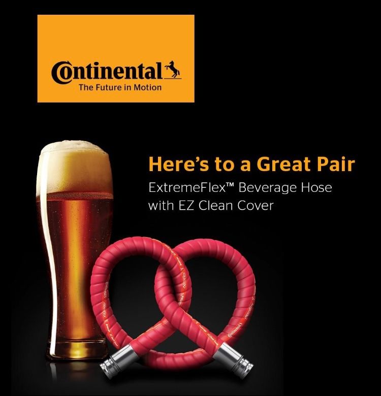 Brewery-Grade Hose – ExtremeFlex™ by Continental | Clearance