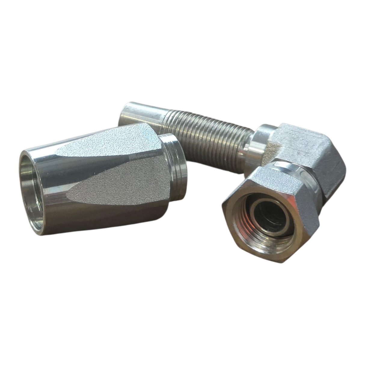 My Hydraulic BSP Field Attachable 2 Wire Reusable Fittings – Straight/Elbow