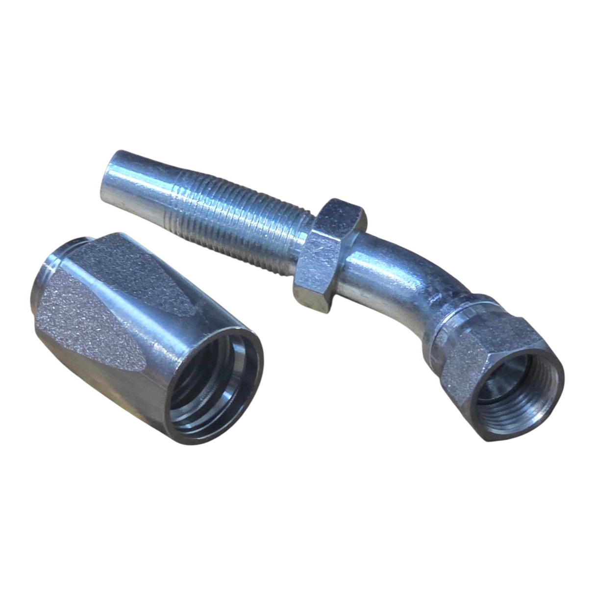 My Hydraulic JIC Field Attachable 2-Wire Reusable Fittings - Straight/Elbow