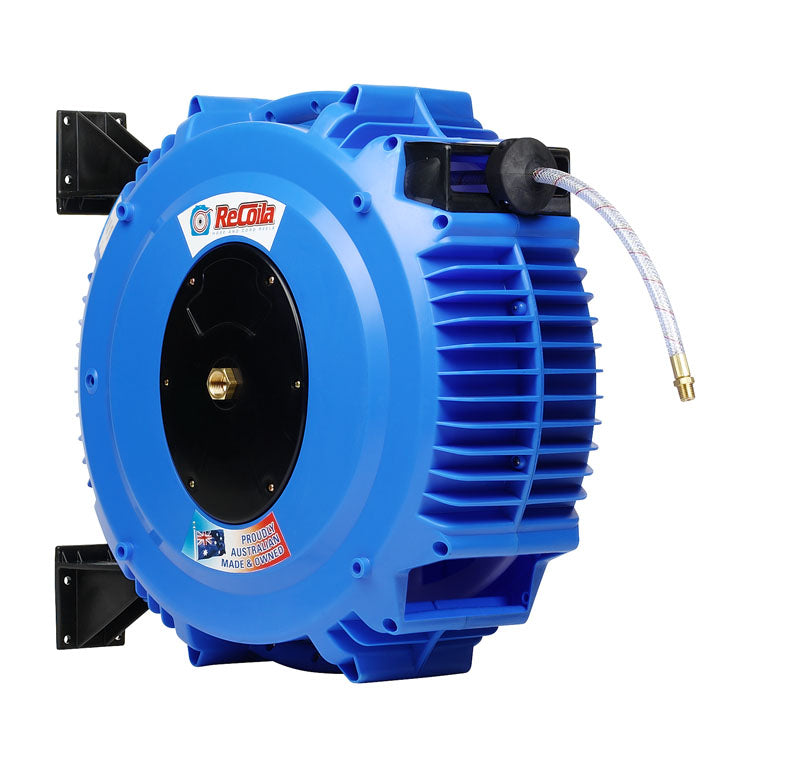 Recoila GEN III Retractable Hose Reels – Air, Water, Hot Washdown, Garden & More