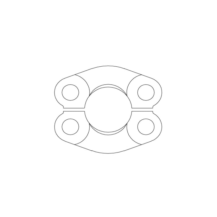 FSCH - CODE 62 SPLIT FLANGE CLAMP (PAIR)