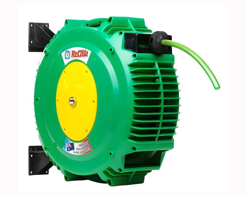 Recoila GEN III Retractable Hose Reels – Air, Water, Hot Washdown, Garden & More