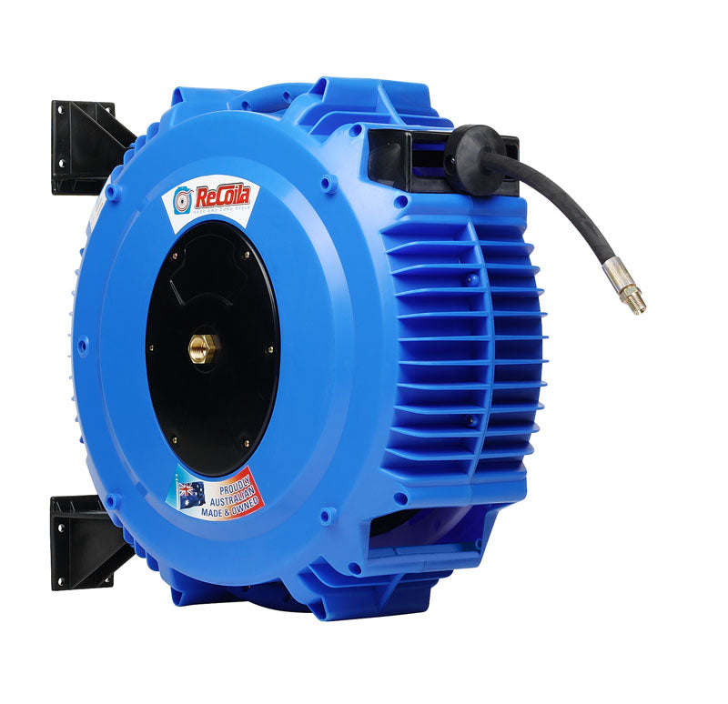 Recoila GEN III Retractable Hose Reels – Air, Water, Hot Washdown, Garden & More