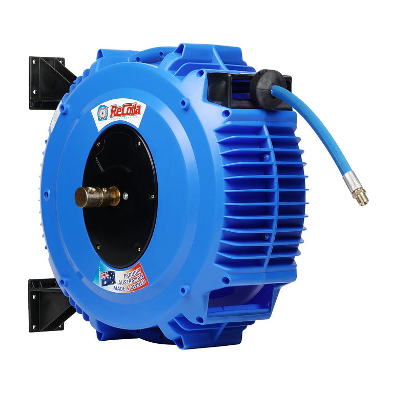 Recoila GEN III Retractable Hose Reels – Air, Water, Hot Washdown, Garden & More