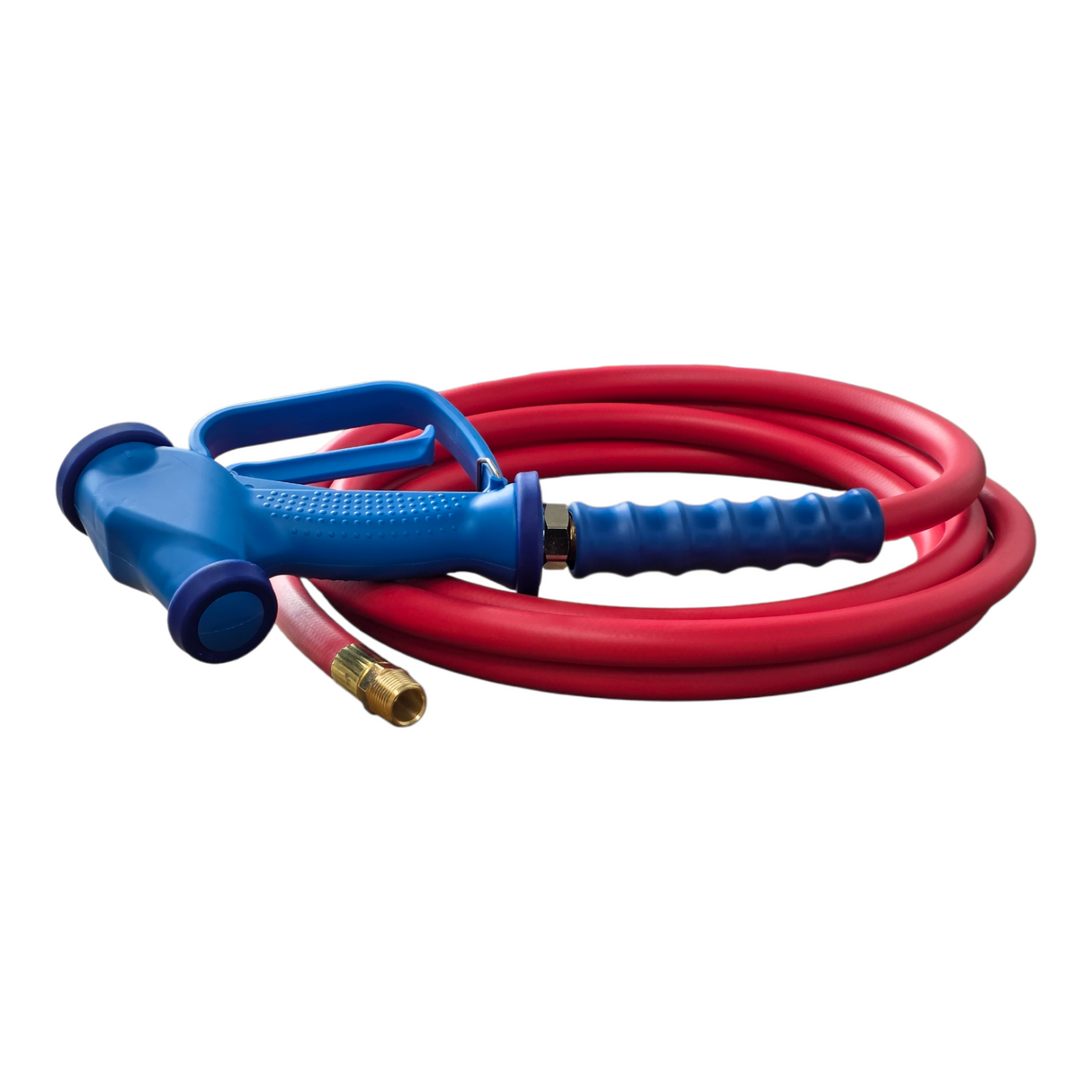 12mm Hot/Cold Water Washdown Assemblies | 1/2" BSPT Male Crimped | Optional Gun