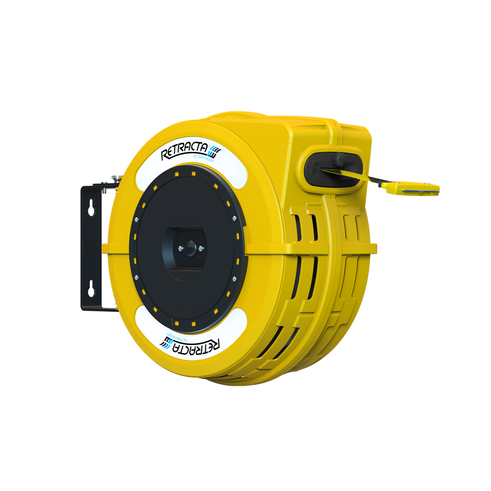 Retracta C1 Hose Reel (Yellow) Caution Tape