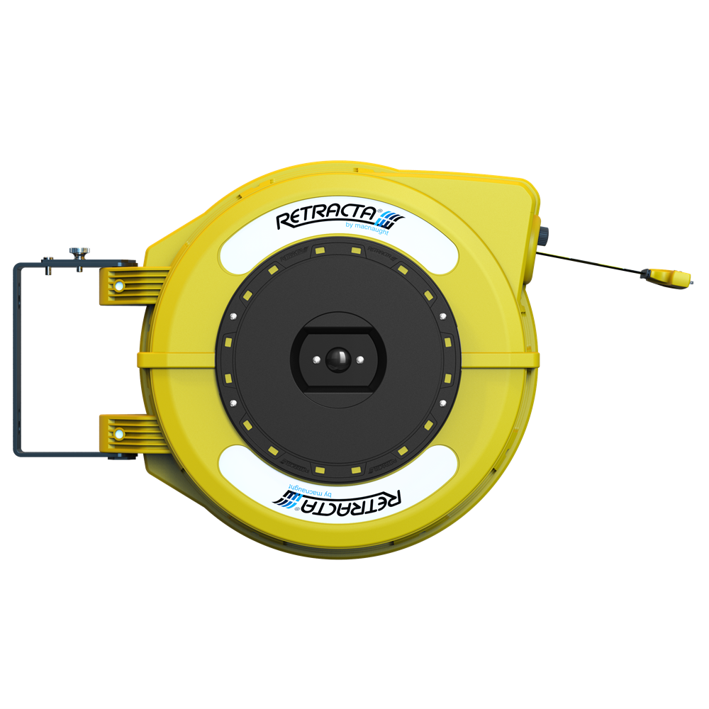 Retracta C1 Hose Reel (Yellow) Caution Tape