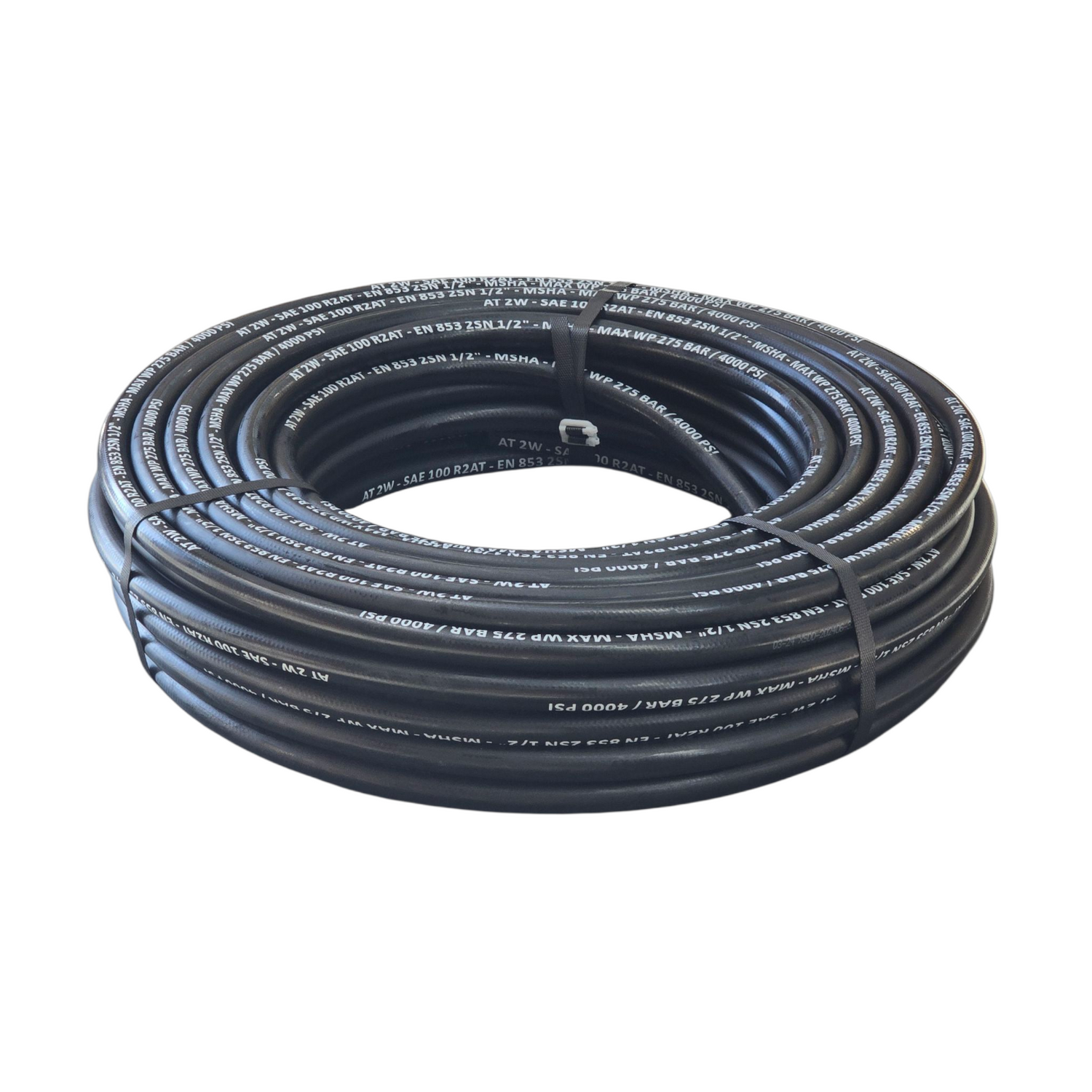 2-Wire Hydraulic Hose SAE 100R2AT/EN853 2SN - Smooth & Wrapped Cover