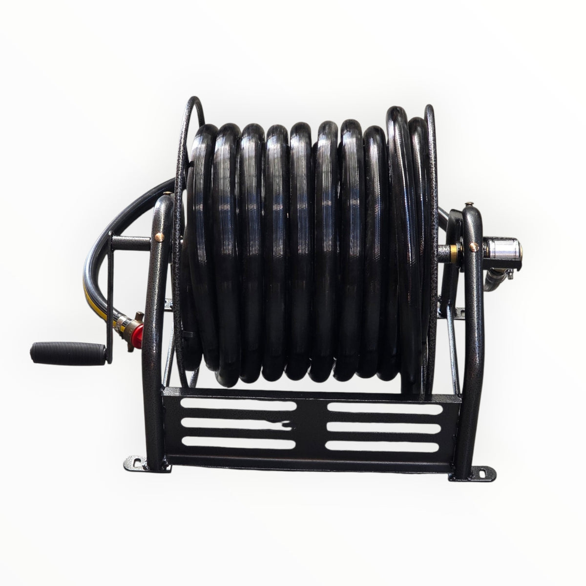 Economy Fire Fighting Hose Reel – Manual Rewind – 36m x 3/4" Hose – Complete Kit