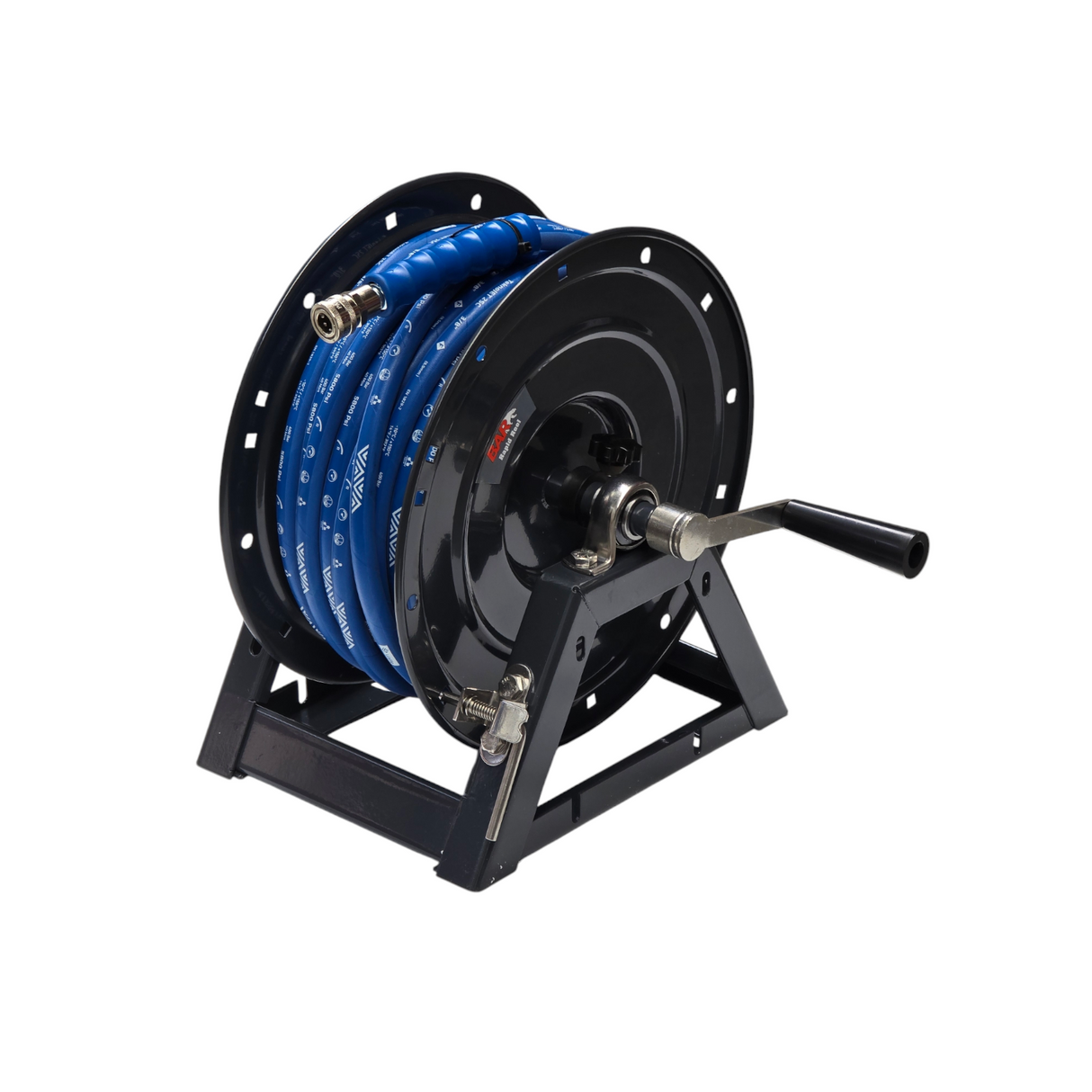 Heavy Duty A-Frame Pressure Wash Hose Reel – Up to 5,075 PSI, 46m Capacity