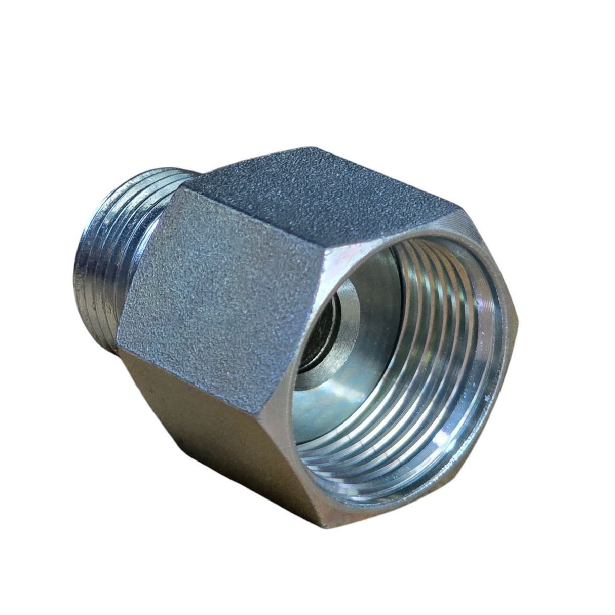 ORFS Female × ORFS Male Reducer (Nut + Insert) | Tas Hose