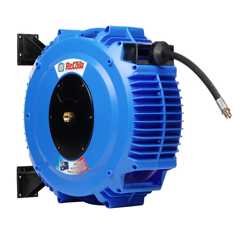 Recoila GEN III Retractable Hose Reels – Air, Water, Hot Washdown, Garden & More