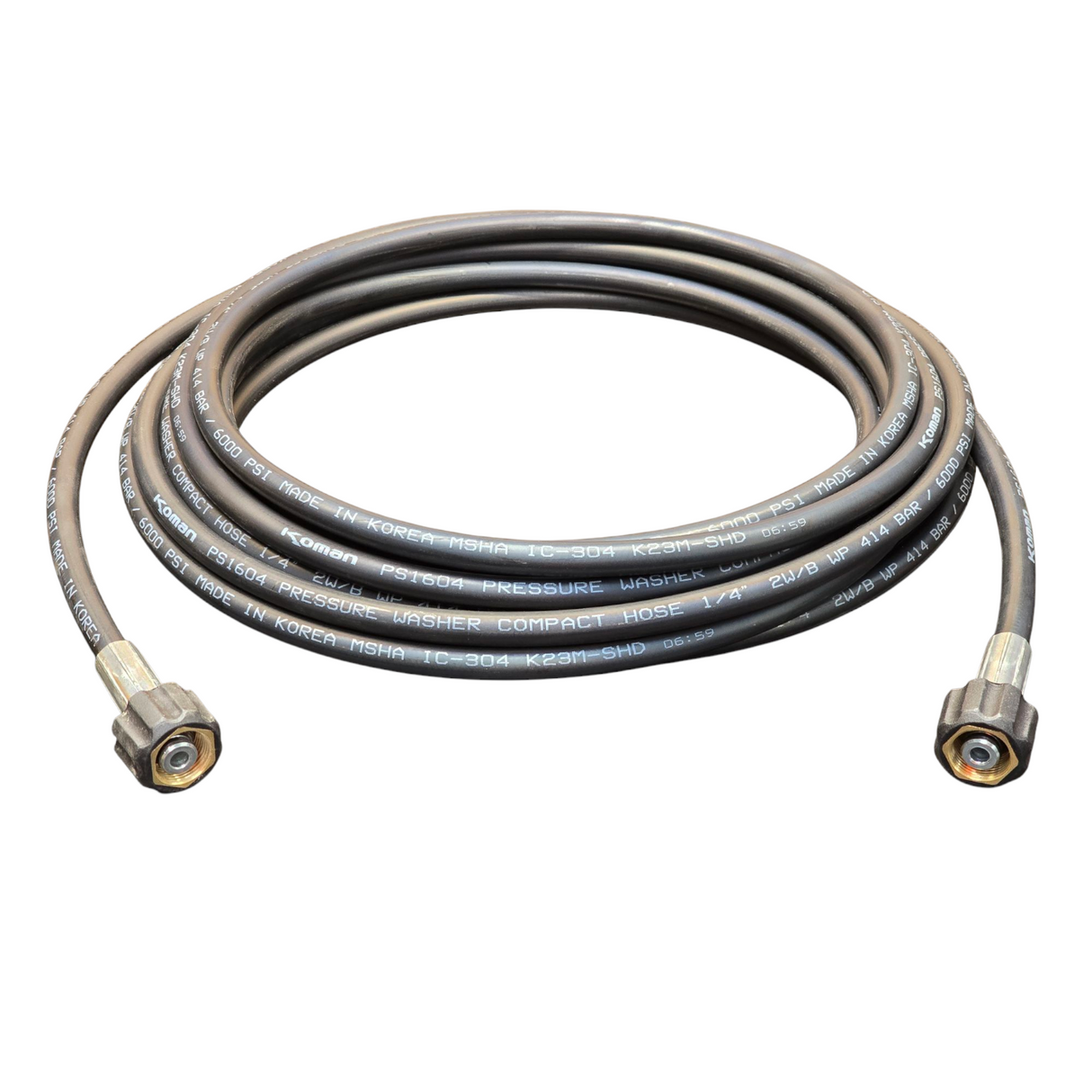 1/4" 6000PSI Pressure Washer Hose Kit (Final Clearance Stock)
