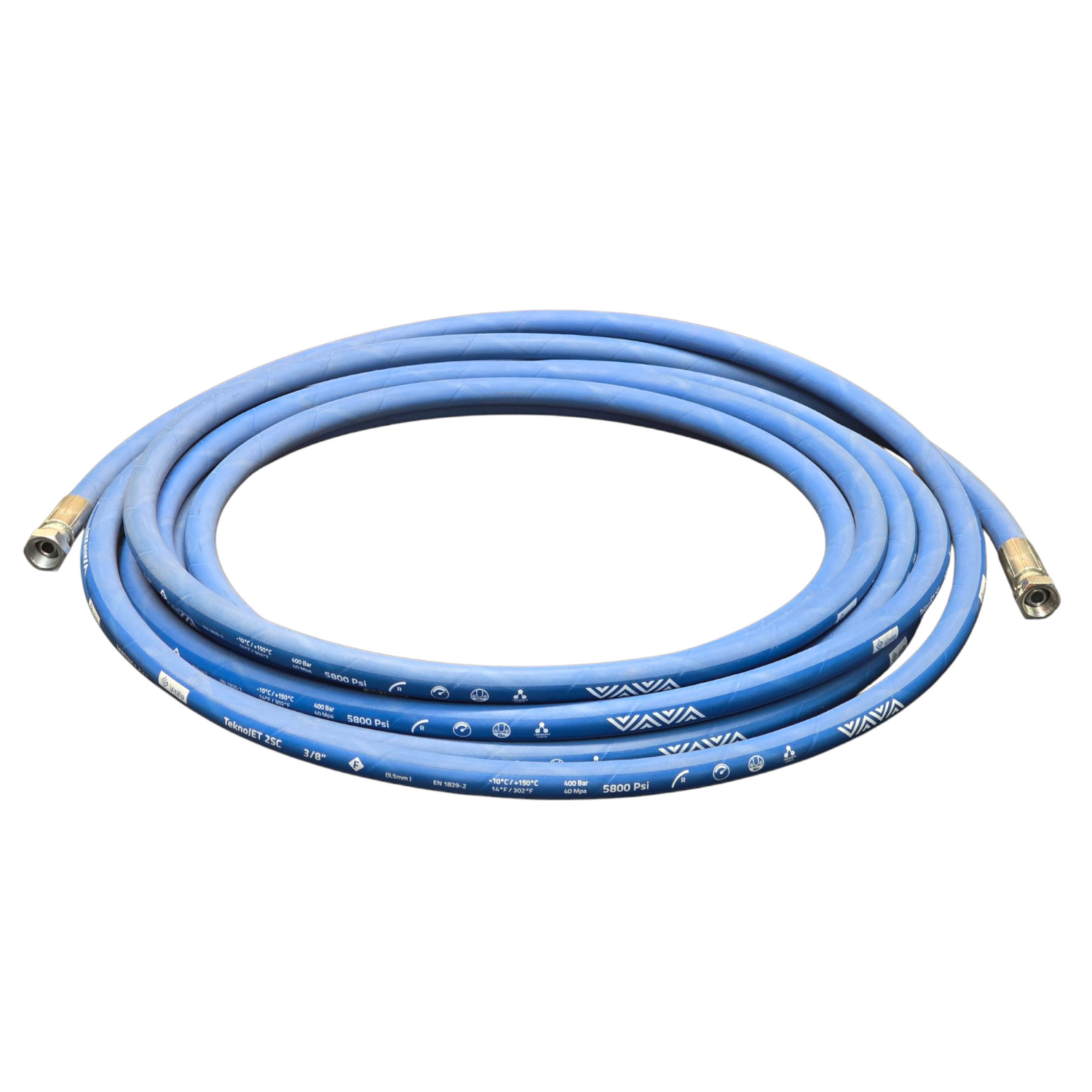 Teknojet Pressure Wash Hose 5800psi Forever Cover