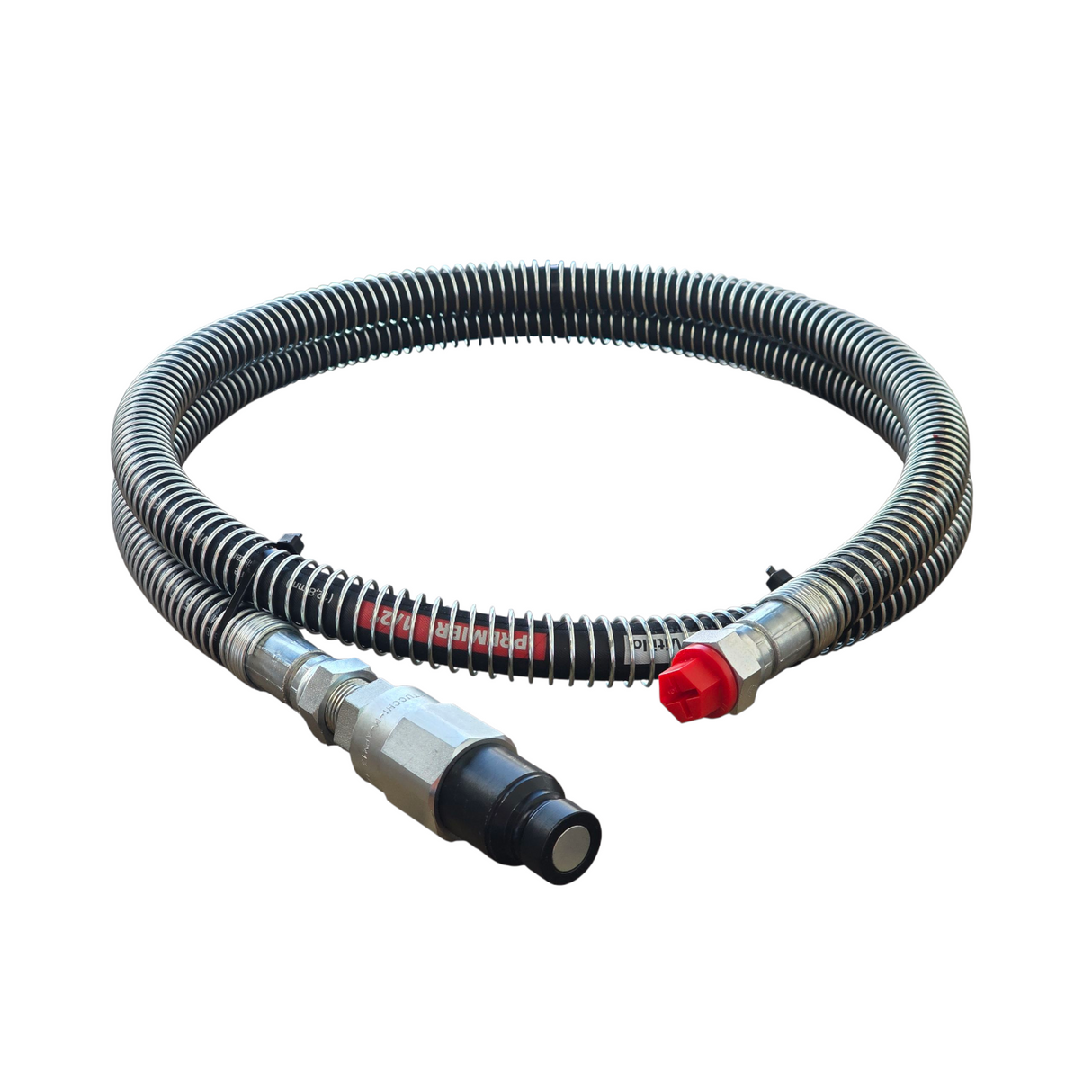 1/2" BSPP Male x Female Hose Kit – Rock Breaker & Auger Drive (Ready to Use)