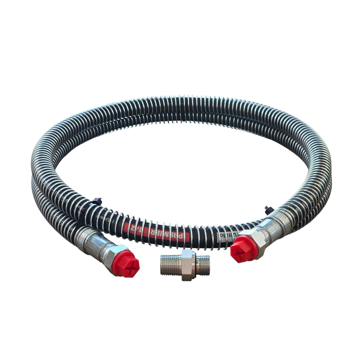 1/2" BSPP Male x Female Hose Kit – Rock Breaker & Auger Drive (Ready to Use)