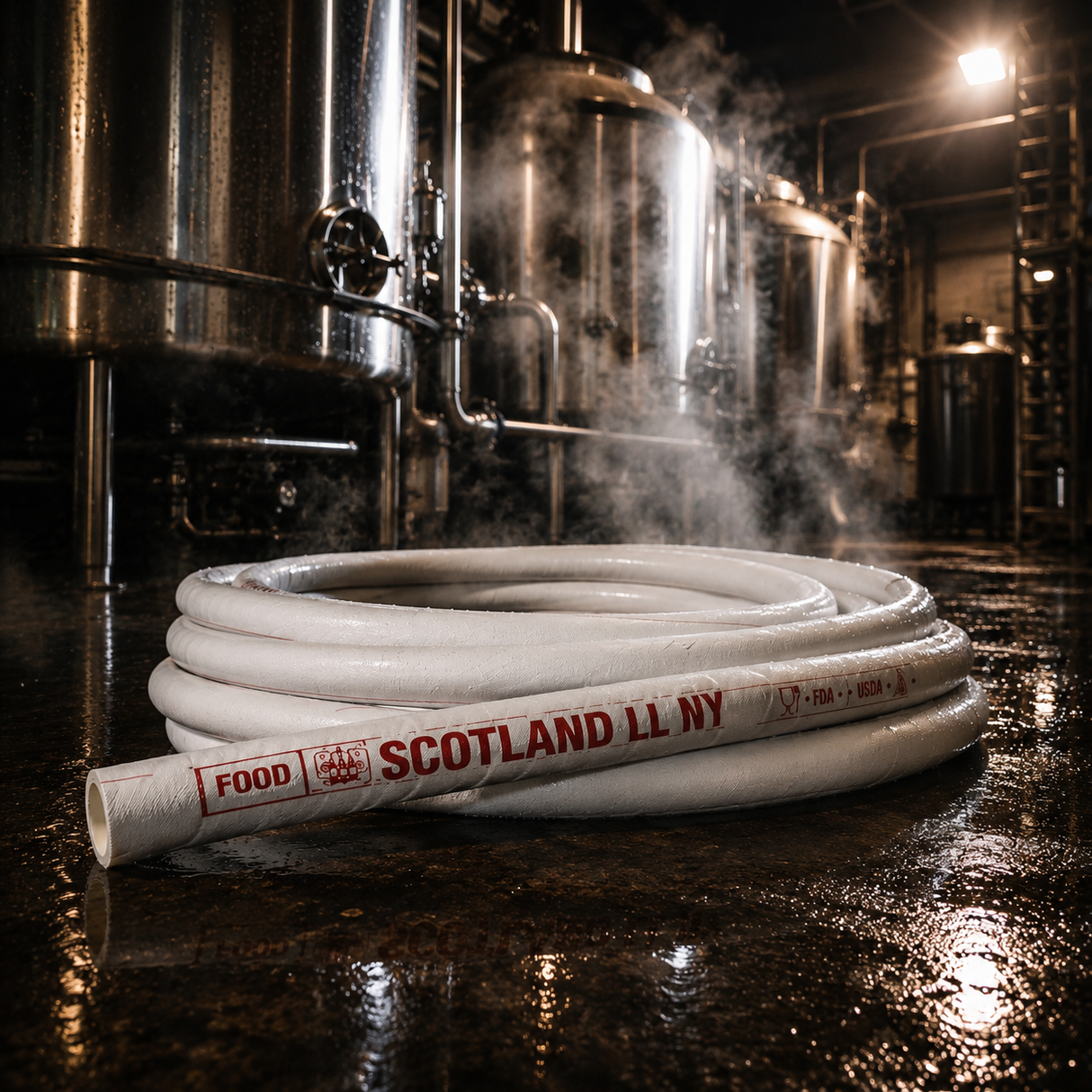 2" IVG Scotland LL NY x 1.5m with 2" Tri-Clamp SS