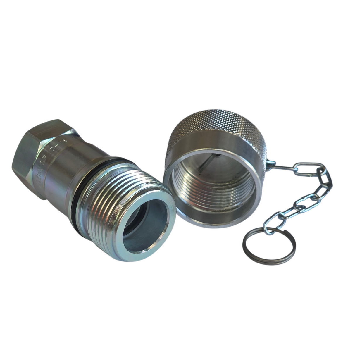 CAP (ALUMINIUM) SUIT FEMALE SCREW TOGETHER POPPET - 1/2IN