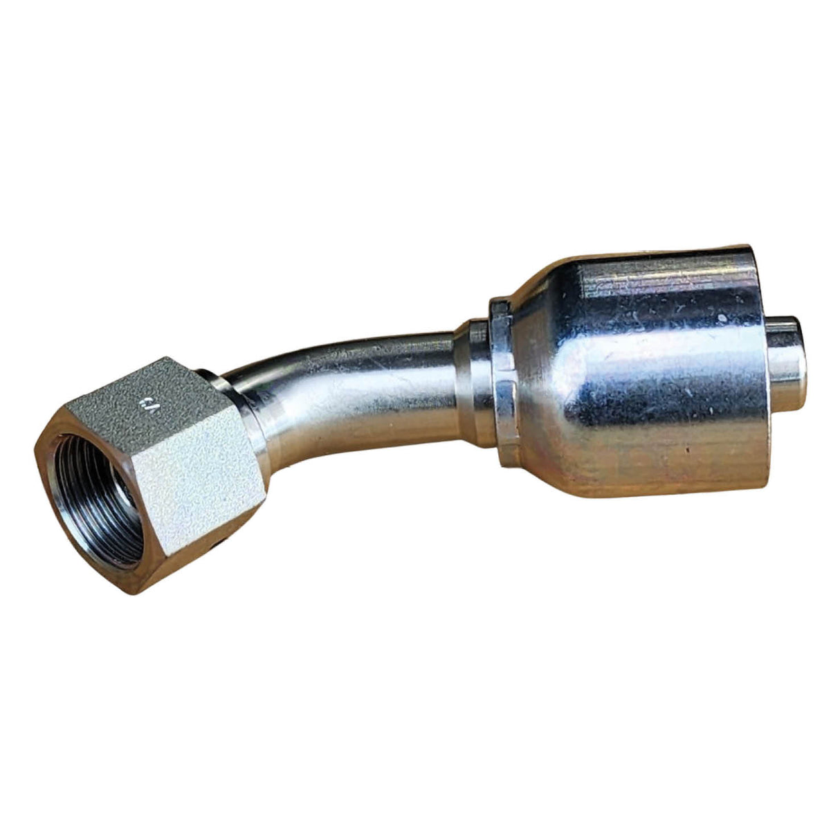 SG-BPFX45 One-Piece BSPP Female Swivel 45° Spiral Hose Tail