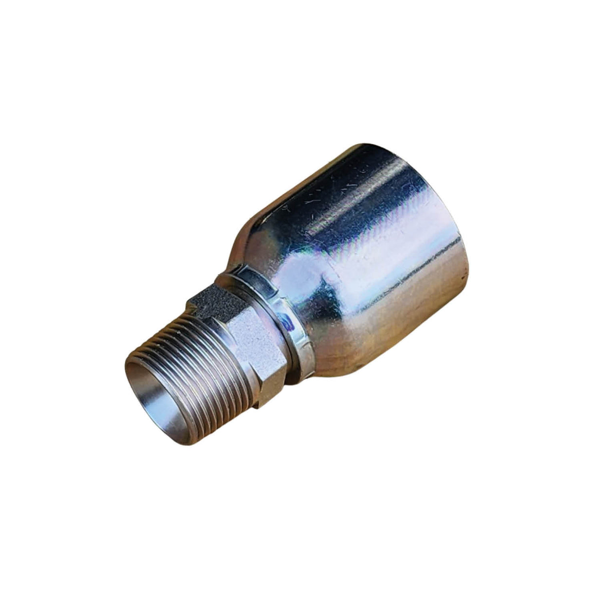SG-BTM One-Piece BSPT Male Spiral Hose Crimp Coupling
