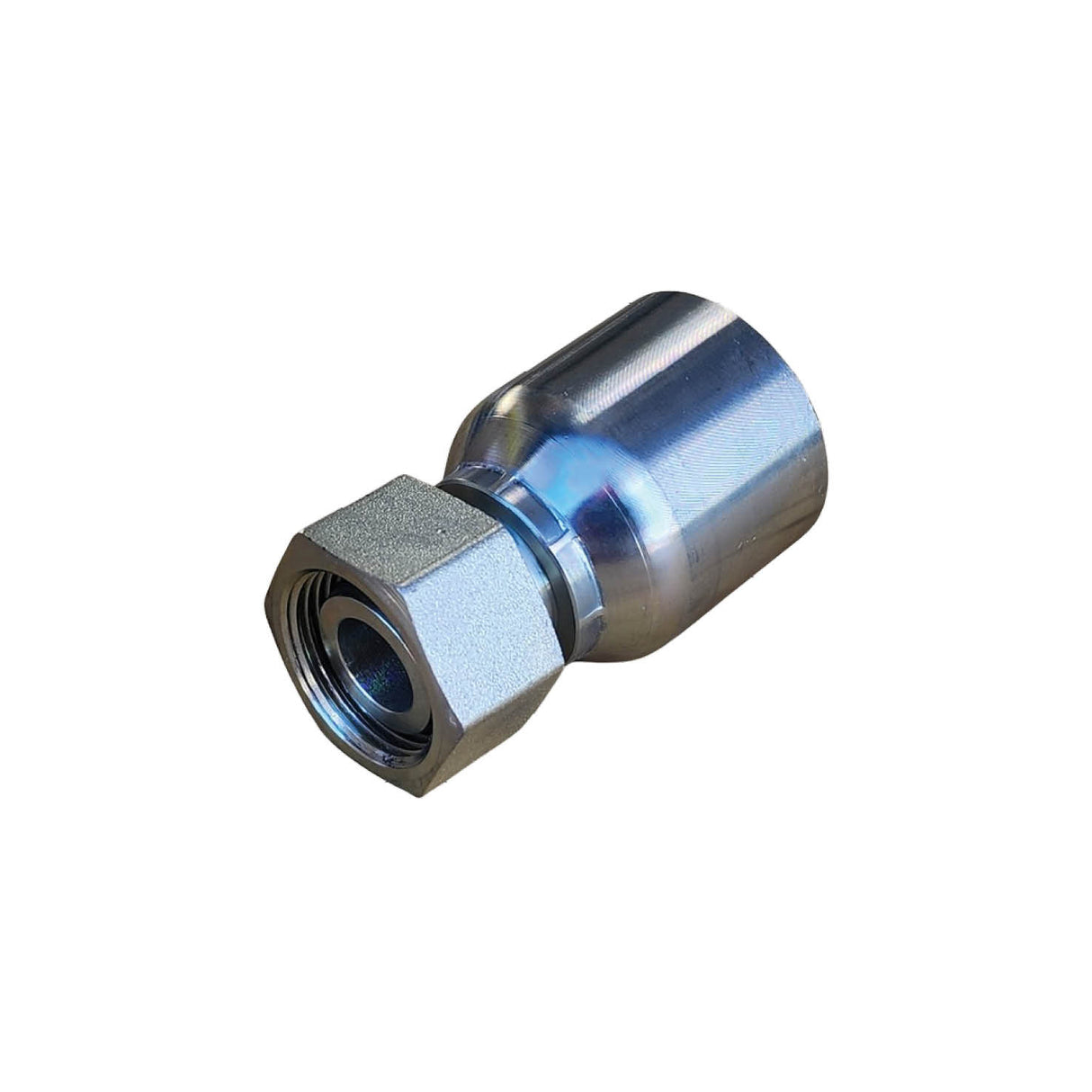 SG-DLFX One-Piece Metric Light Female Swivel Spiral Hose Crimp Coupling