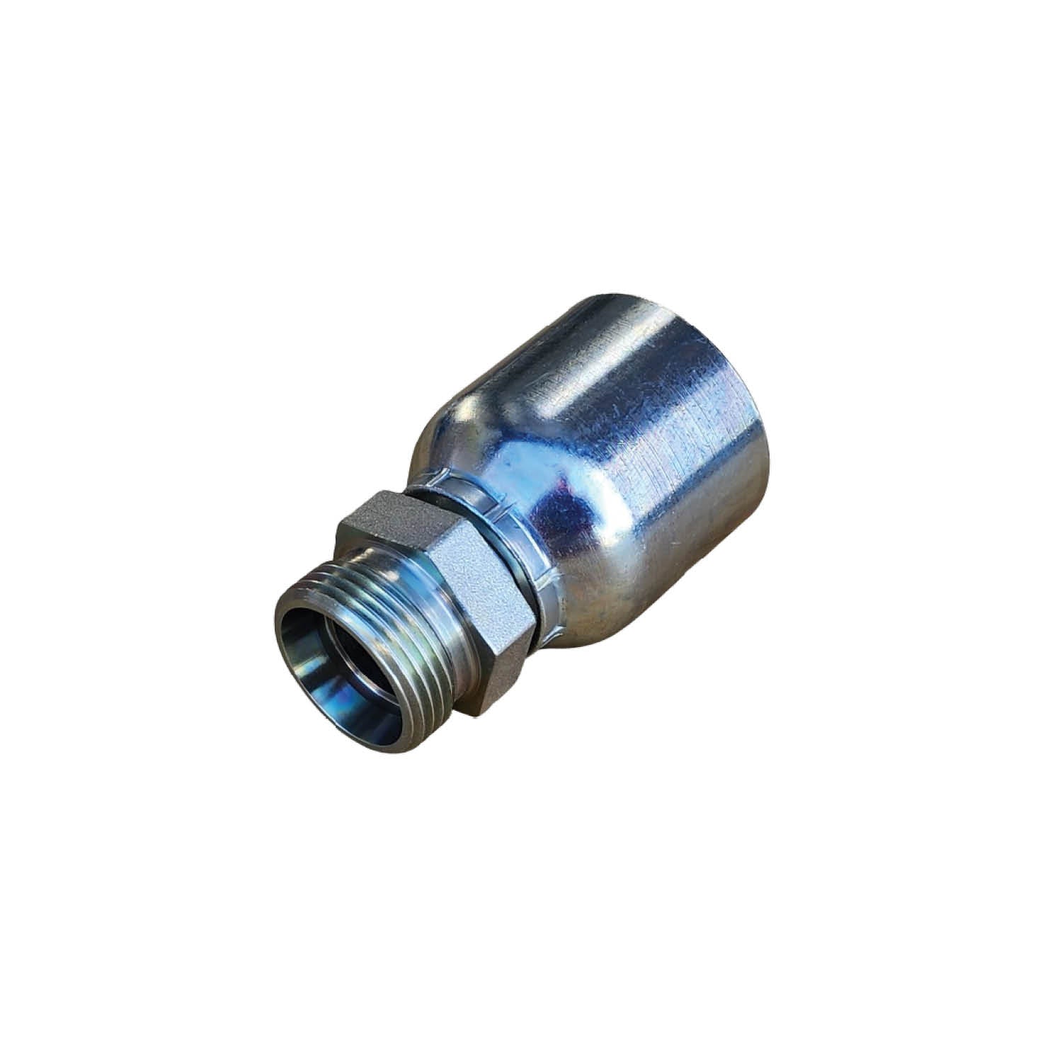 SG-DLM One-Piece Metric Light Male Spiral Hose Crimp Coupling