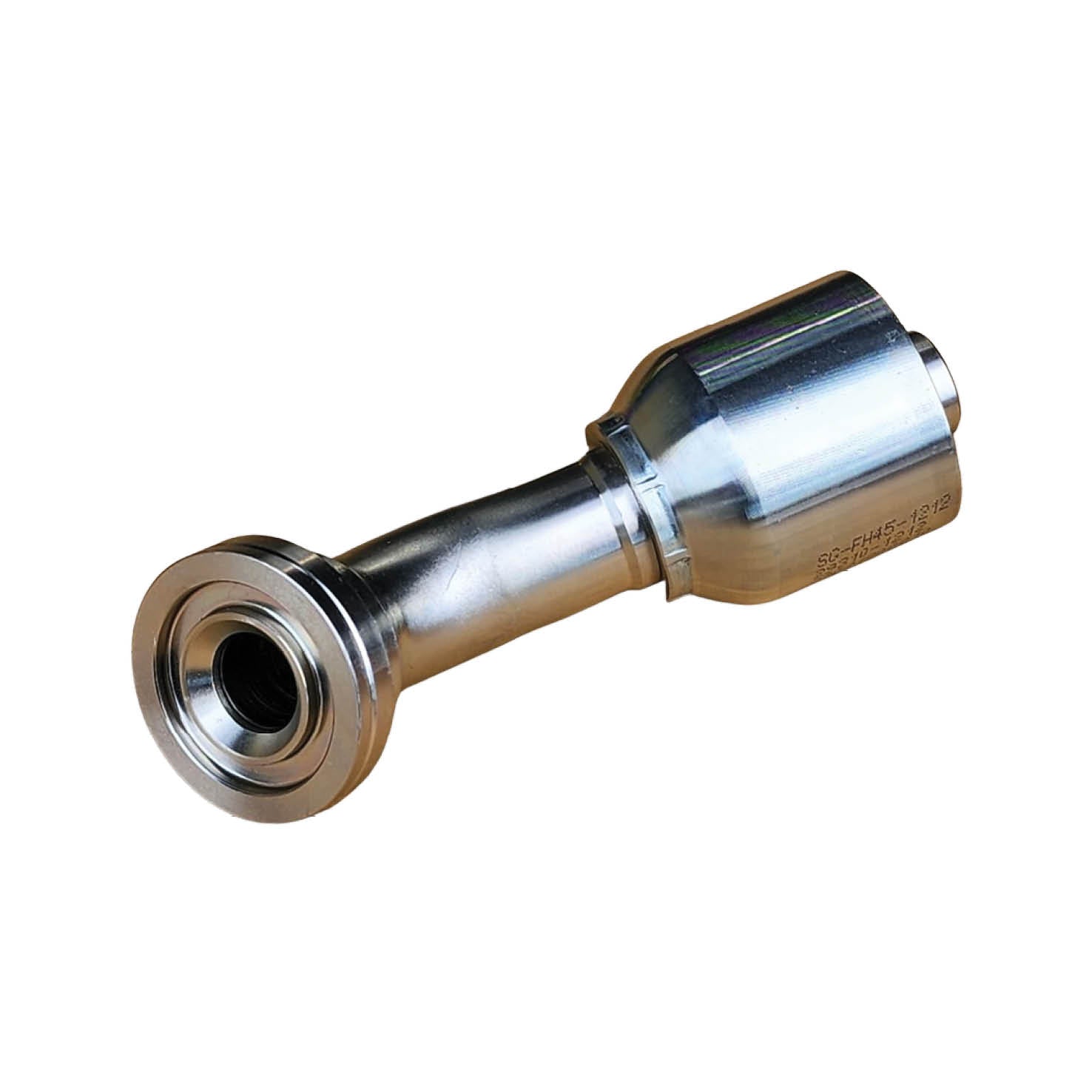 SG-FH45 One-Piece Code 62 Flange 45° Spiral Hose Crimp Coupling